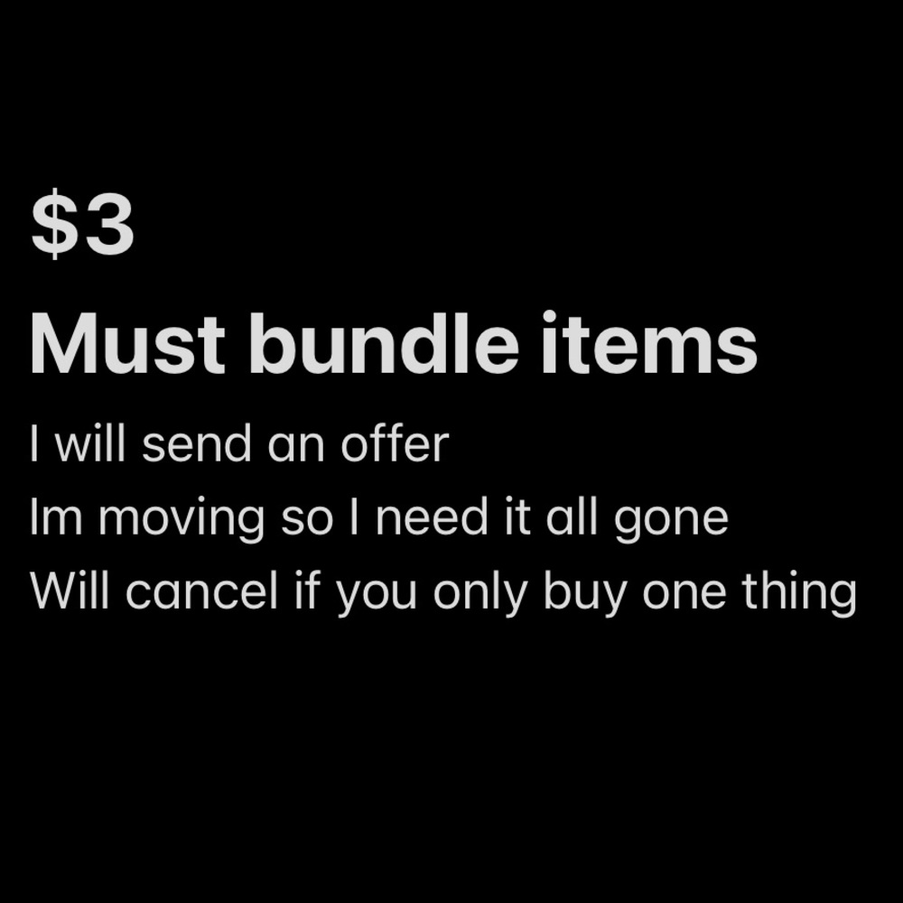 $3 ITEMS